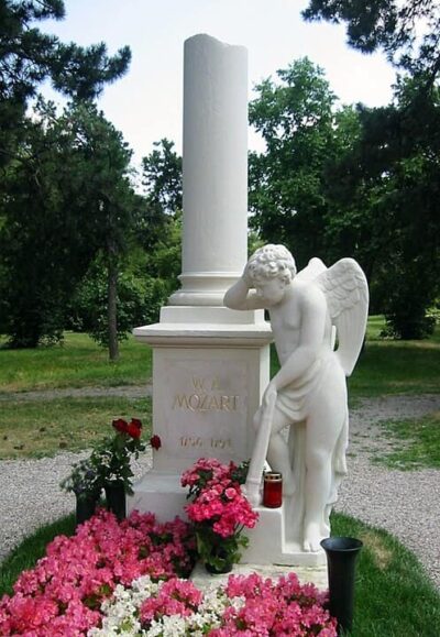 Cimitero di sepoltura di Mozart a Vienna, mepiute